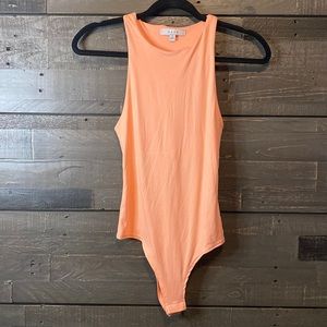 Coral bodysuit